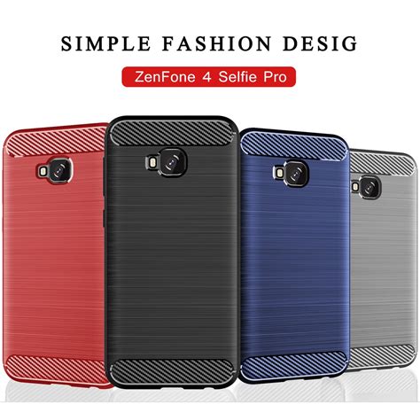 Para Asus Zenfone 4 Selfie Pro ZD552KL Capa Flexível Anti Queda Funda