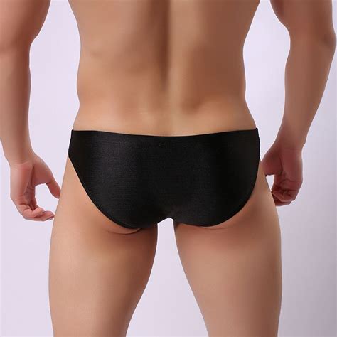 2019 Nylon Men Ice Silk Underwear Mens Briefs Seamless Panties Comfort