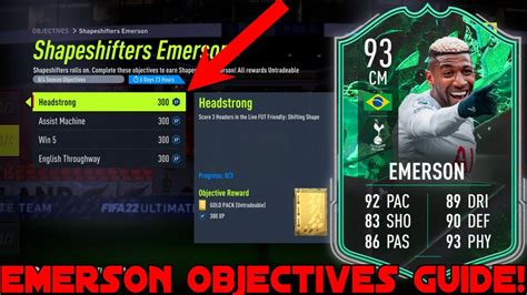 How To Complete Emerson Objectives Fast Rated Shapeshifters