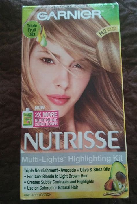 Garnier Nutrisse Multilights Highlighting Kit H2 Golden Blonde Garnier