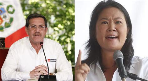 Ministro De Defensa Le Responde A Keiko Fujimori Por Solicitar Cambios