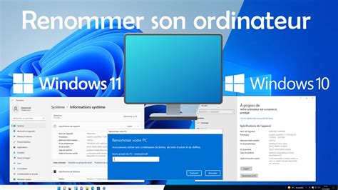 Changer Le Nom De Son Ordinateur Facilement Youtube