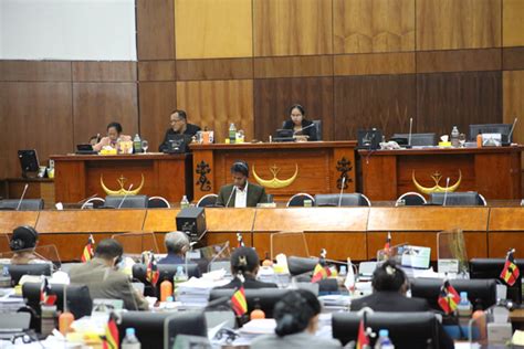 Parlamento Nacional De Timor Leste Comiss O G Apresenta O Seu