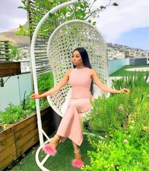 South African Actress Khanyi Mbau Flaunts Exy Body On Instagram