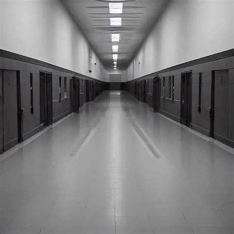 Empty School Hallway Liminal Space Photograph Stable Diffusion OpenArt