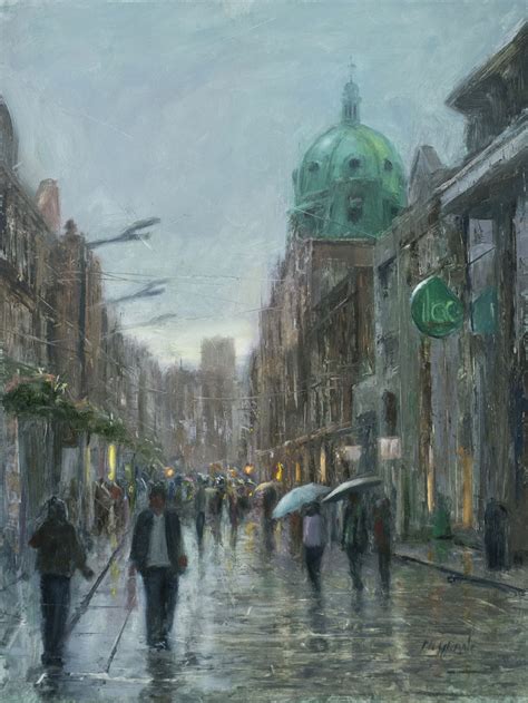 Mary Street Dublin By Henry Mcgrane Irish Art