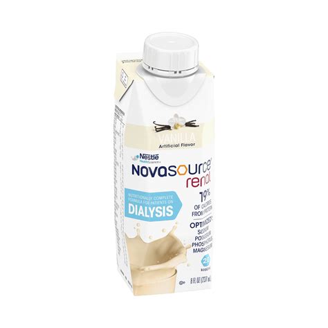 Novasource Oral Supplement Renal Vanilla Flavor Ready To Use Oz