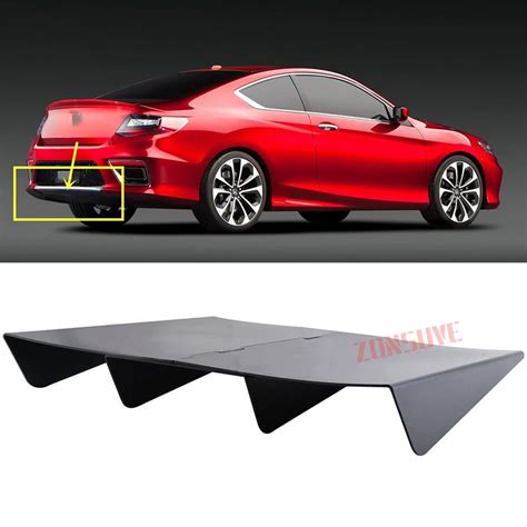 For Honda Accord Coupe Year Rear Diffuser Bumper Lip Spoiler