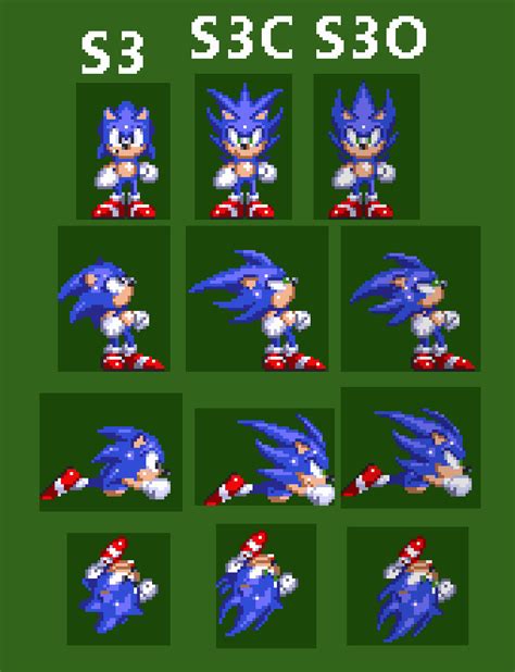 Sonic 3 Hd Sprites