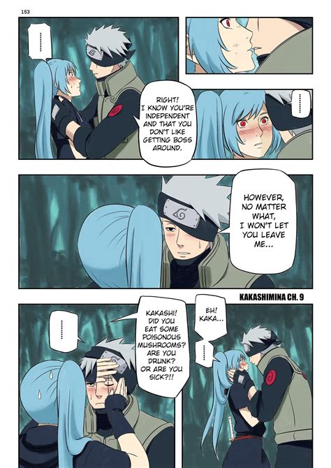 Naruto Fan Manga Kakashi X Mina Gaiden Ch I Ll Protect You With My