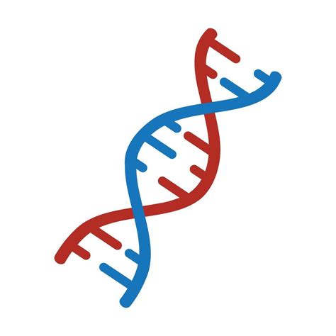 Dna Flat Icon Medicine And Healthcare Genetic Sign Vector Graphics 40479572 Vector Art At Vecteezy