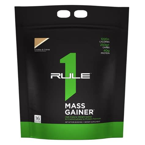 R1 Mass Gainer Rule 1 Proteins Muscle Maker Supplements