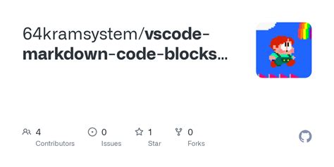 GitHub 64kramsystem Vscode Markdown Code Blocks Terraform Syntax