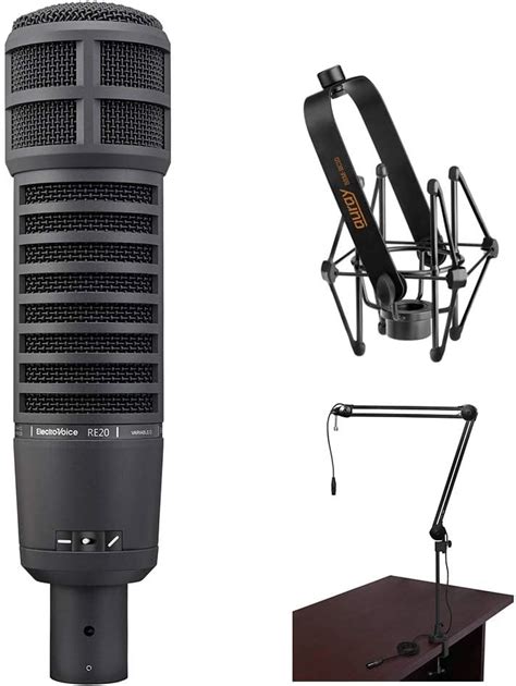 Amazon Electro Voice Re Broadcast Announcer Microphone Black