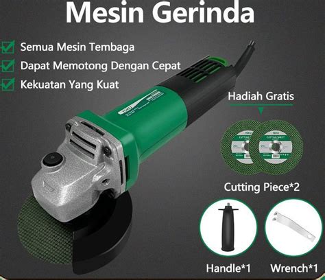 Mesin Gerinda Tangan Angle Grinder 750W