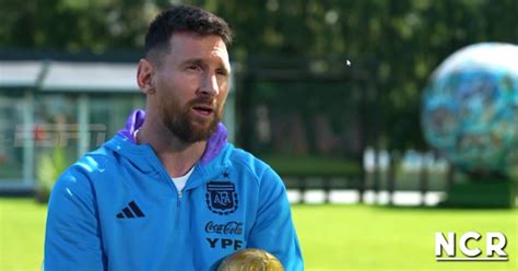 Lionel Messi No Descarta Jugar El Mundial Quiz S Nos Va Bien En