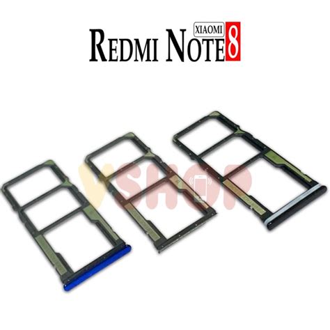 Jual Simtray Tempat Simcard Xiaomi Redmi Note 8 Slot Simcard Shopee Indonesia