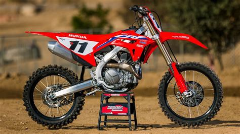 2022 Honda CRF450R TESTED - Motocross Action Magazine - YouTube