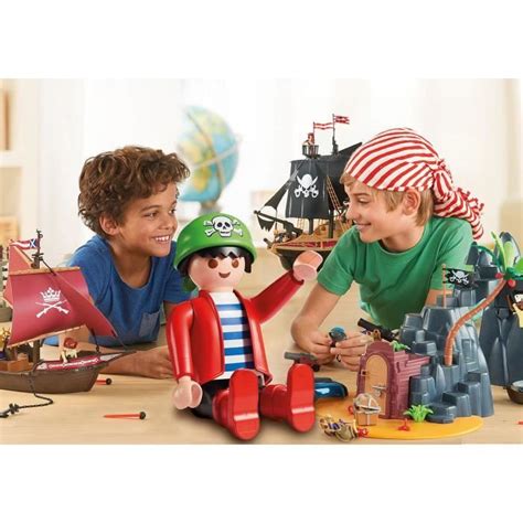 PLAYMOBIL FunPark XXL 70631 Pirate Rico Bebeboutik