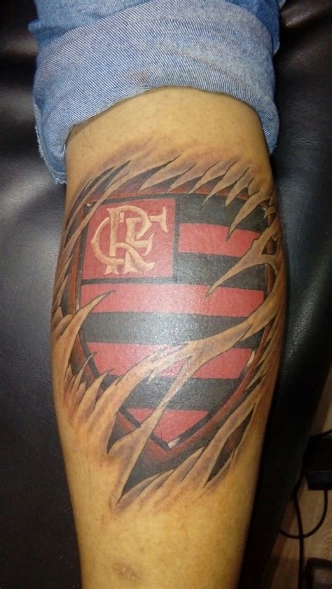 Tatuagem Do Flamengo Feita Por Leilson Tattoo Nf Tatuagens Do