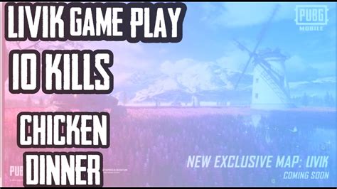 New Livik Map Full Gameplay Chicken Dinner In 15 Min New Car Gun And