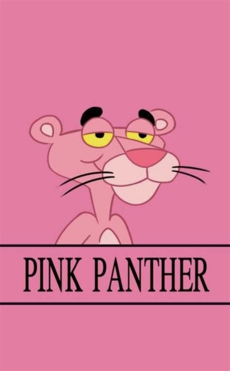 Pink Panther Pink Panthers Pink Black Pins