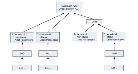 Passenger Type Codes Ptc