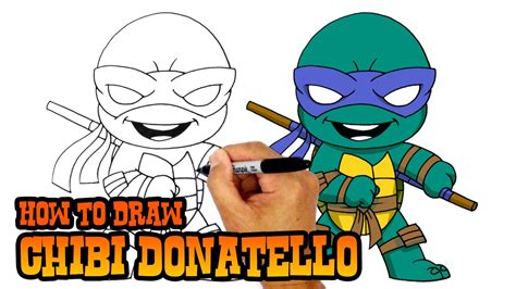 Donatello Ninja Turtle Drawing At Paintingvalley Explore