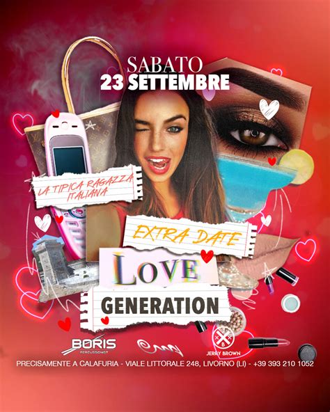 Precisamente A Calafuria Il Settembre Il Party Love Generation