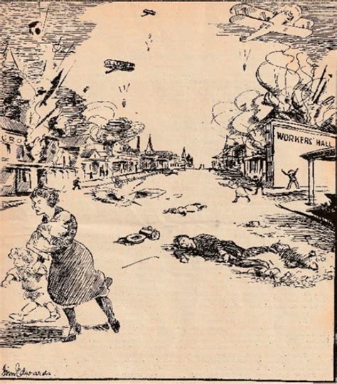 1922 Rand Revolt Cartoon Re Bombing In Benonipng The Heritage Portal