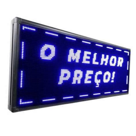 Painel De Led Letreiro Digital Cm X Cm Alto Brilho Wifi Mundo