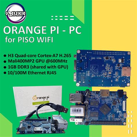 Orange PI PC 1gb For Piso Wifi And Opi One Original Logo Shopee