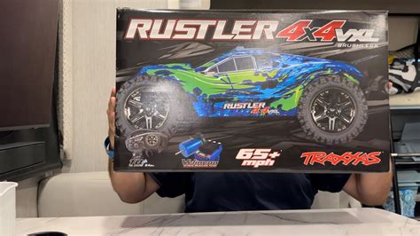 399 Traxxas Rustler 4x4 Vxl Unboxing And Testing Youtube