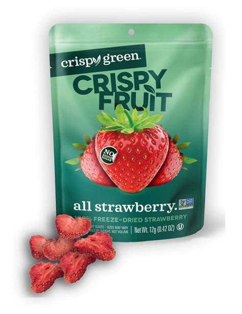 Amazon Crispy Green Freeze Dried Fruit Single Serve Strawberry