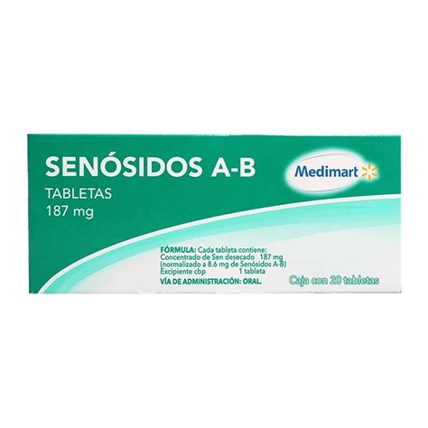 Sen Sidos A B Medimart Mg Tabletas Walmart