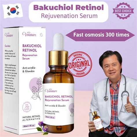 Venature Bakuchiol Retinol Serum Rejuvenation Whitening Skin Anti