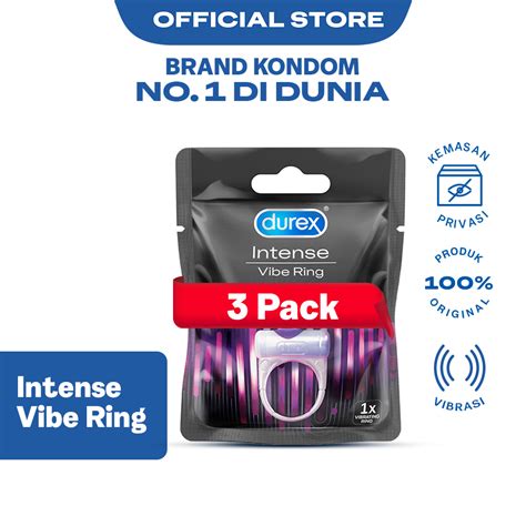 Jual Durex Intense Vibration Ring X Pcs Cincin Getar Alat Bantu