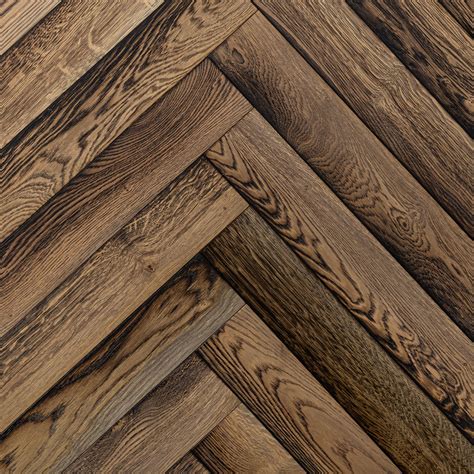 St Pancras Herringbone Natural Parquet Engineered Oak Flooring