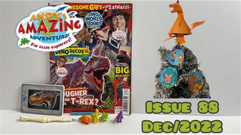 Andys Amazing Adventures Magazine Issue 88 Dec 2022 With Dino