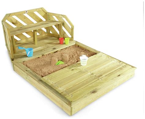 Plum Premium Wooden Sand Pit And Bench Reviews