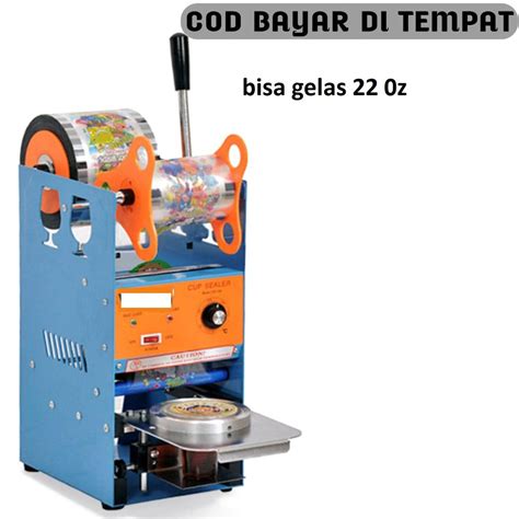 Jual Omicko C Sealing Machine Mesin Cup Sealer Press Gelas Plastik