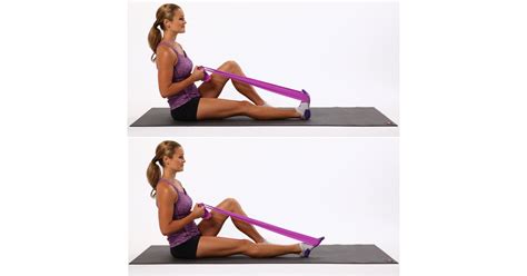 Weak Ankles Plantar Flexion With Resistance Band Best Exercises To Prevent Injury Popsugar