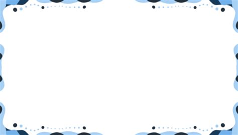 Blue Border PNGs for Free Download