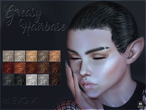 Second Life Marketplace Relentless Greasy Hairbase Lel Evo X