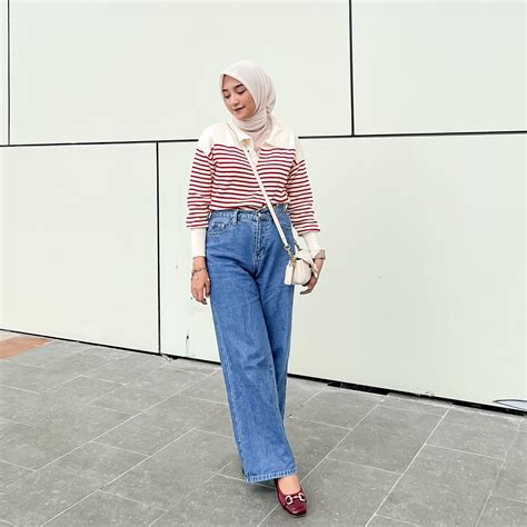 10 Ide Ootd Merah Putih Hijab Untuk Rayakan 17 Agustus All Things