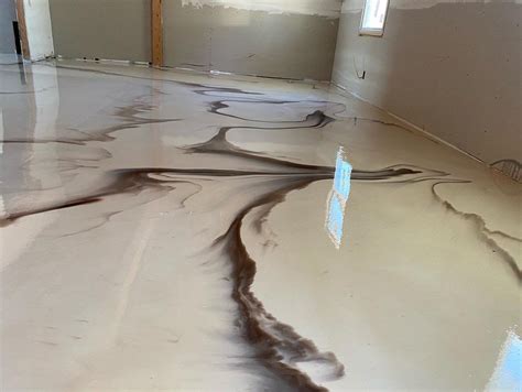 Metallic Epoxy Floor Phoenix Dialed In Epoxy Flooring