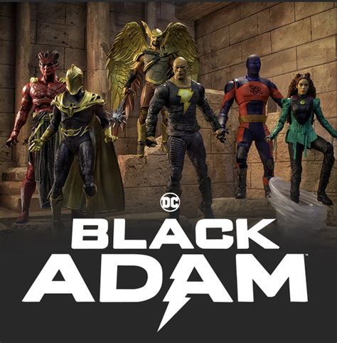 McFarlane Toys DC Black Adam Movie Figures Now Available For Pre Order