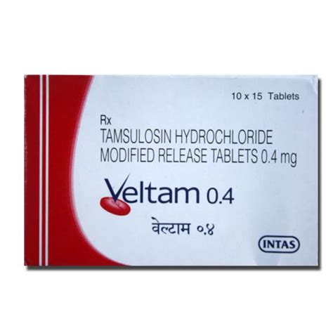 Buy Veltam 04 Mg Tablet 15 Tab Online At Best Price In India