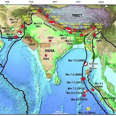 PDF The Status Of Central Seismic Gap A Perspective Based On The