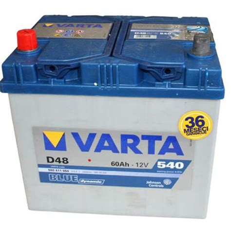 Varta Akumulator 12V 60Ah 540A Blue Dynamic Levo Azija EPonuda